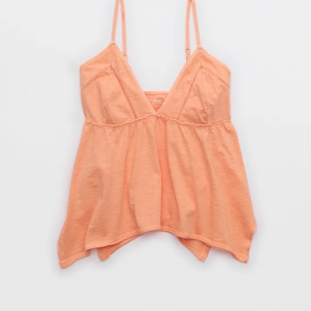 Aerie Beautiful Nights Babydoll Tank Top. XL
